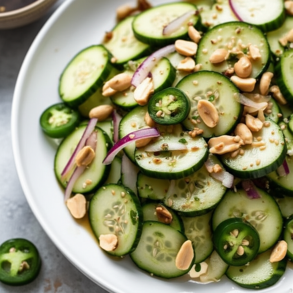 Spicy Cucumber Salad image