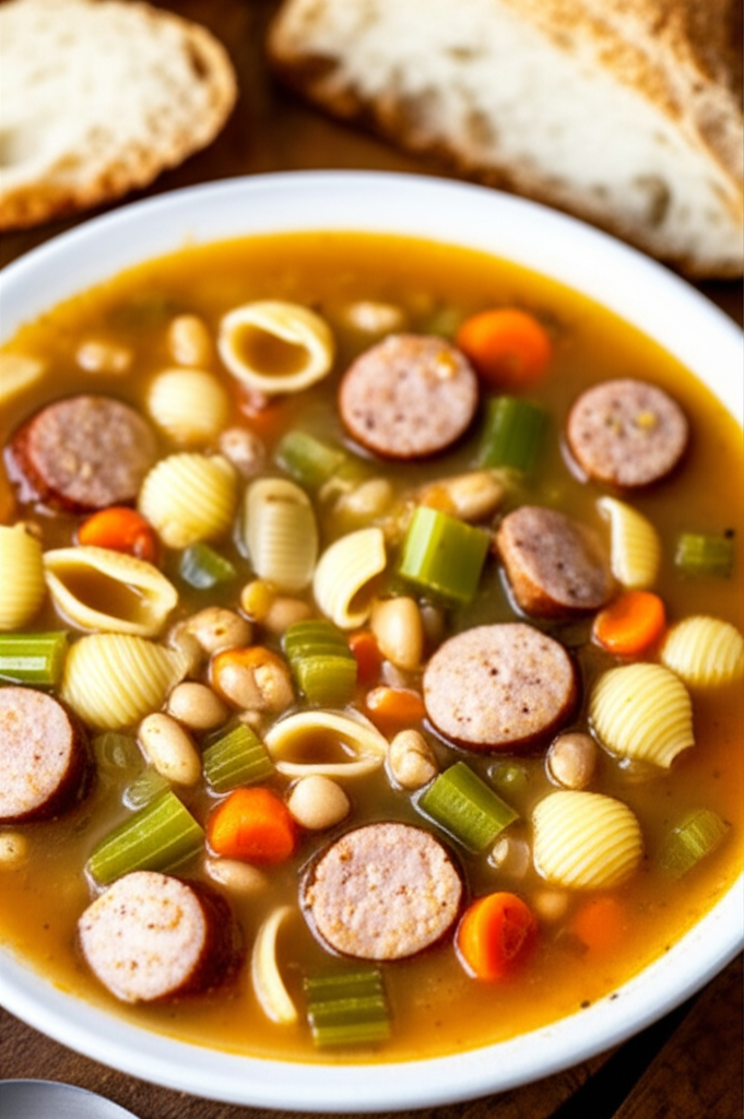 Bean Soup With Sausage image