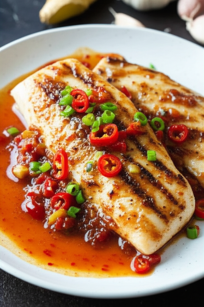 Spicy Striped Bass image