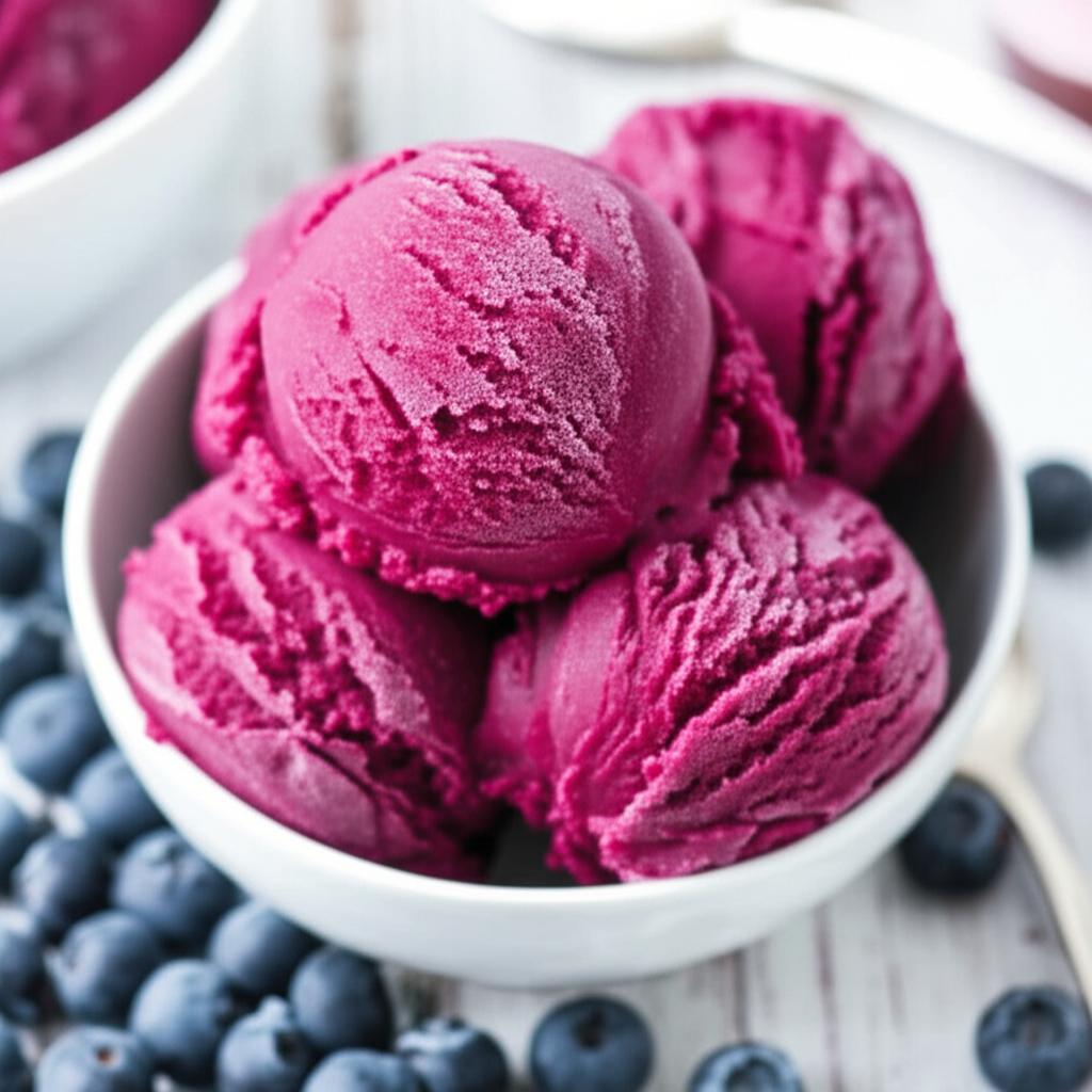 Beautiful Blueberry Sorbet image