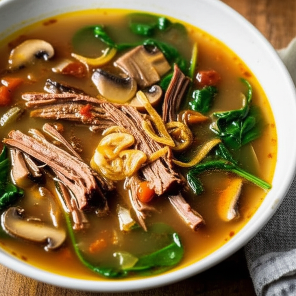 Beautiful Brisket Broth Soup image