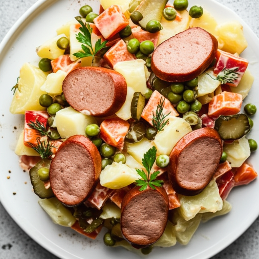 A La Rousse Salad Romanian image