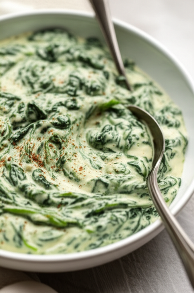 Bechamel Creamed Spinach image