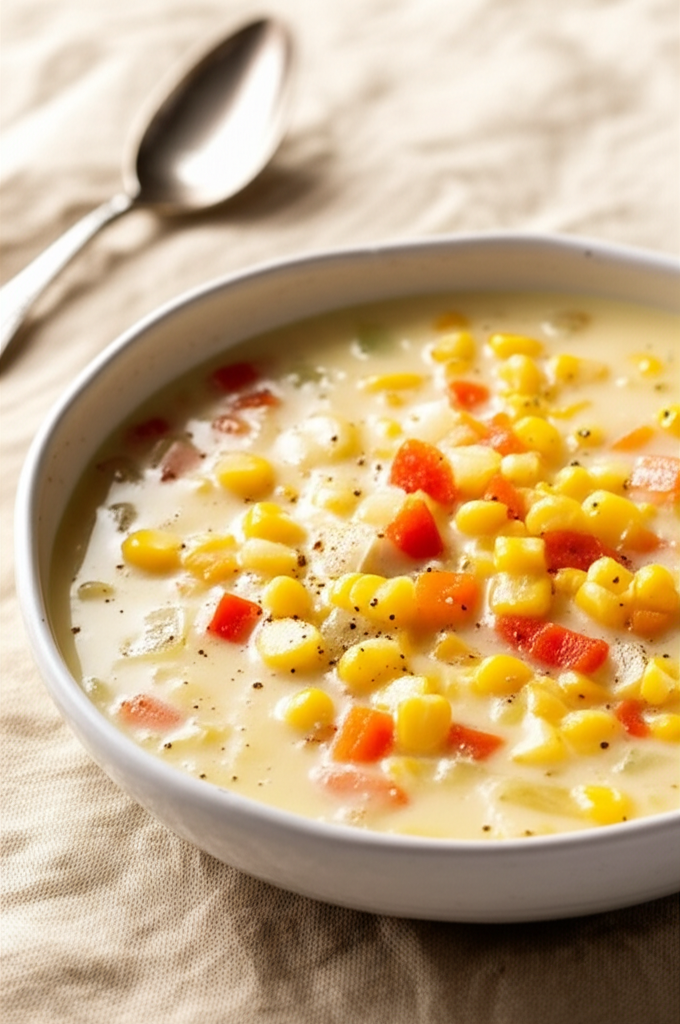 A Lighter Corn Chowder image
