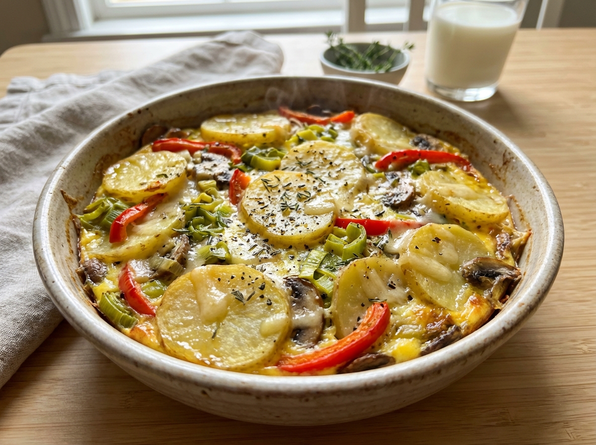 Spring Potato Strata image