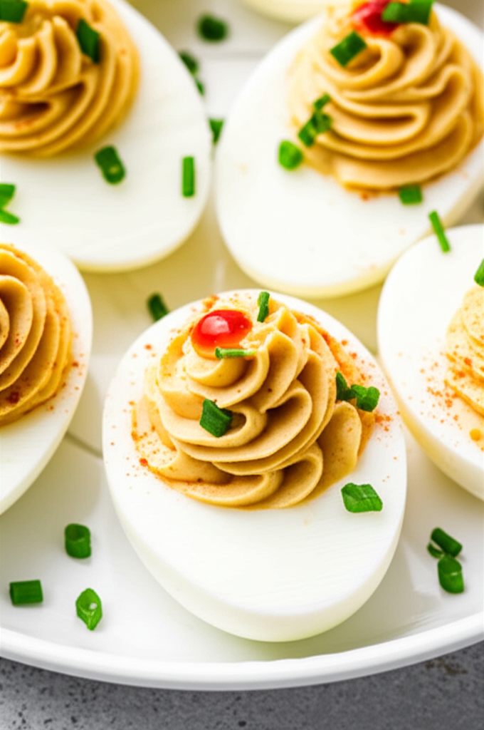 A Little Bit Spicy Deviled Eggs image