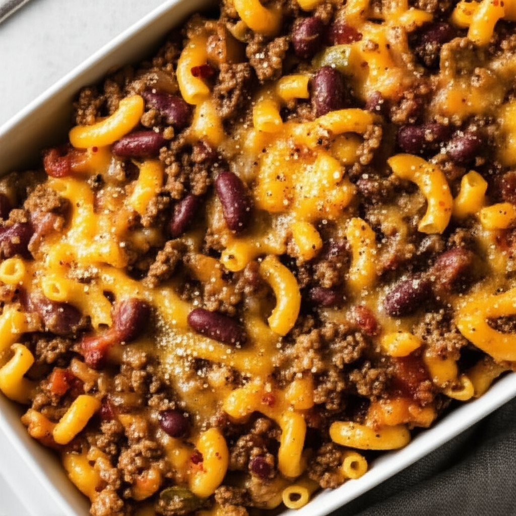 Beef Bean Macaroni image