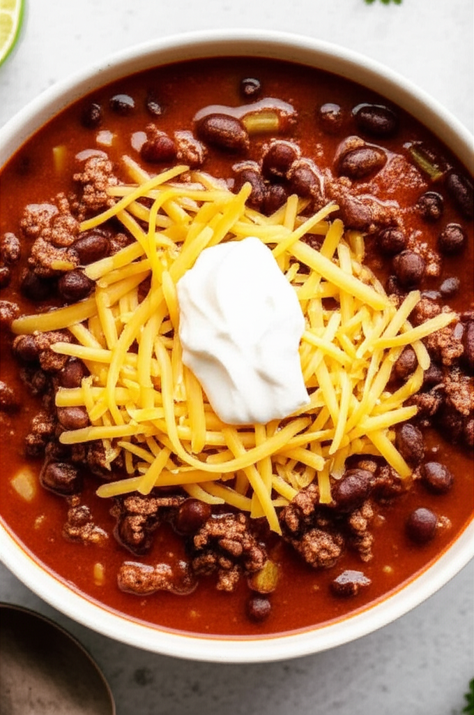 Beef Black Bean Chili image