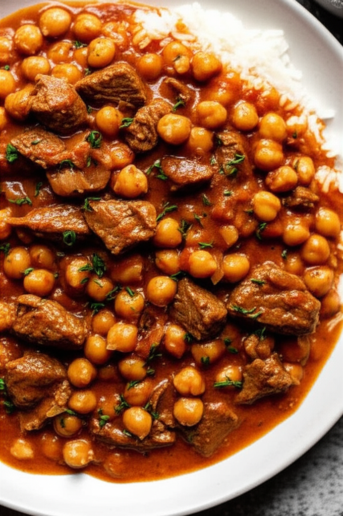 Beef Chickpea Paprikash image