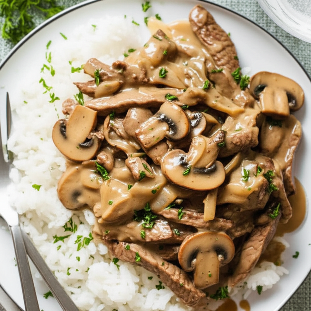 Beef Mushroom Dijon image