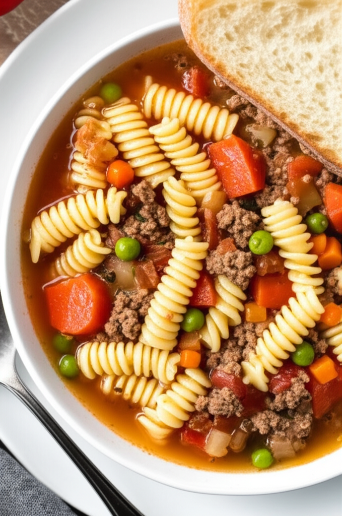 Beef Pasta Soup image
