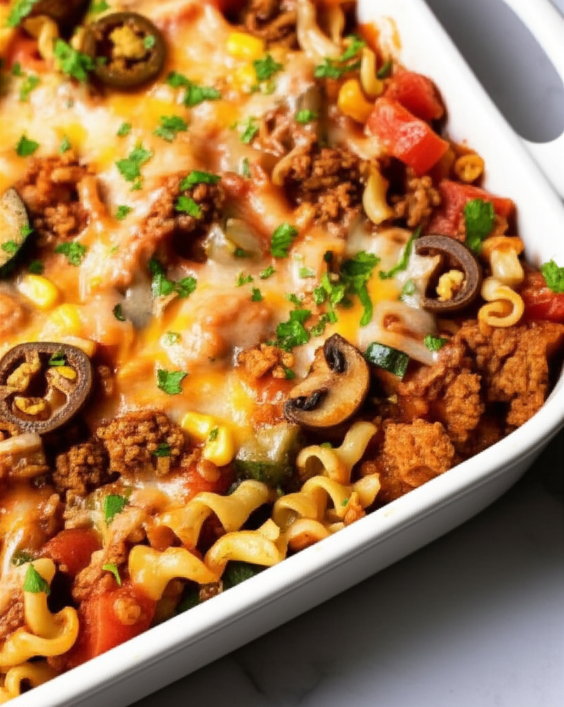 Beef N Noodle Casserole image