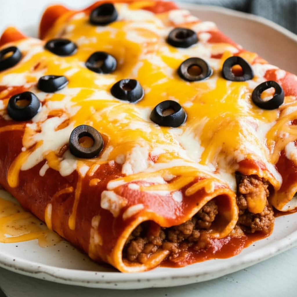 Beef Or Chicken Or Turkey Enchiladas image