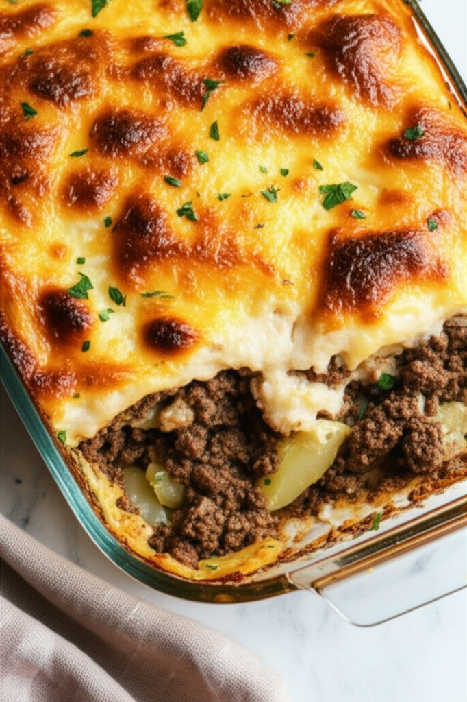 Beef N Potato Moussaka image