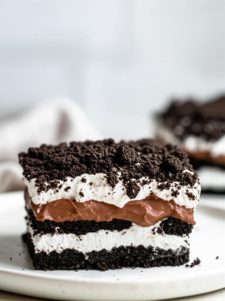 A Little Less Evil Dirt Cake image