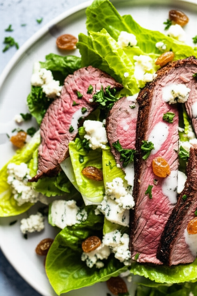 Beef And Blue Cheese Salad image