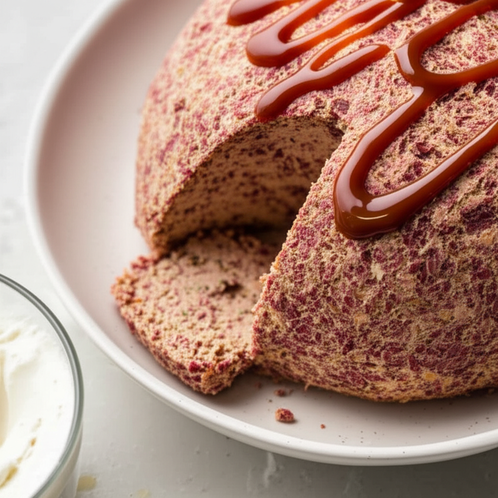 Stinky Dried Beef Cheese Ball image