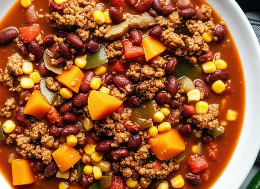 Beef And Butternut Squash Chili image