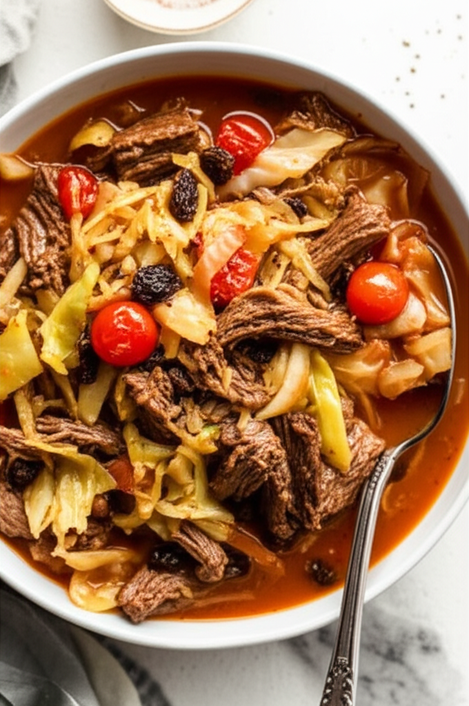 Beef And Cabbage Stew image