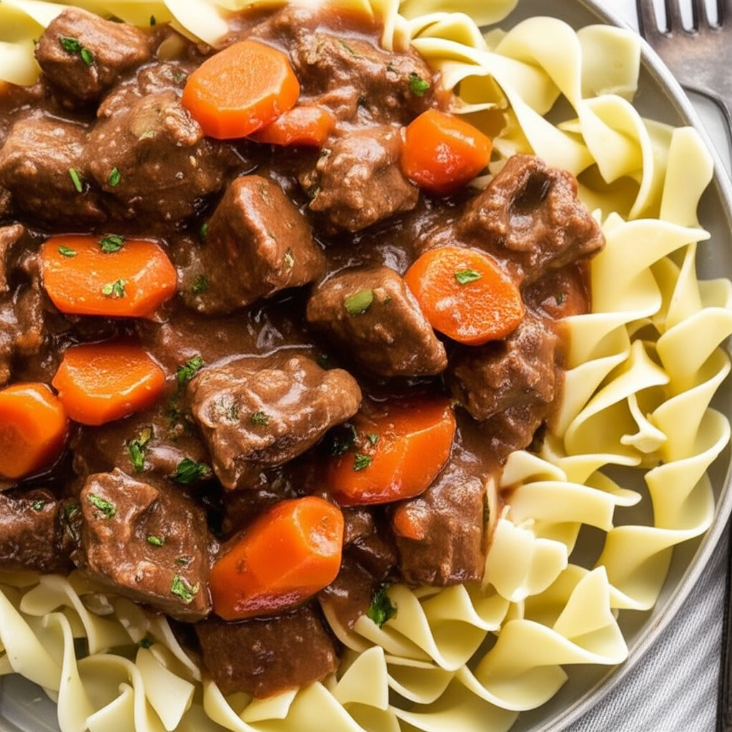 Beef And Carrot Stew Crock Pot image