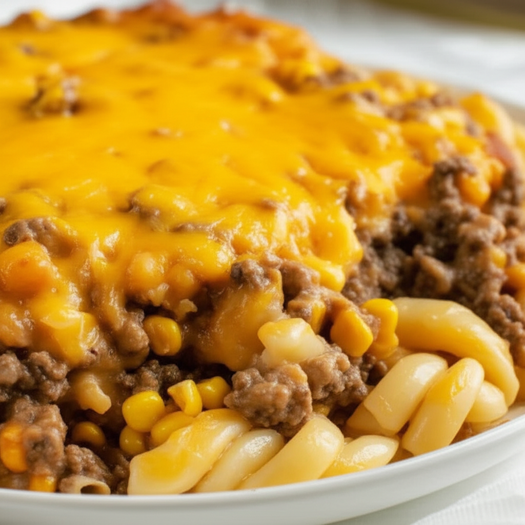 Beef And Corn Casserole image