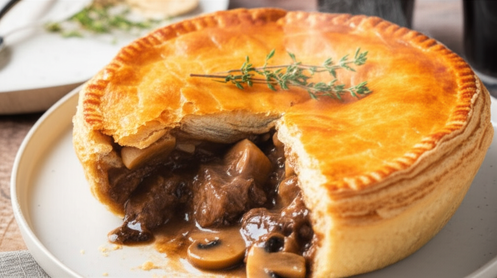 Beef And Guinness Pie image
