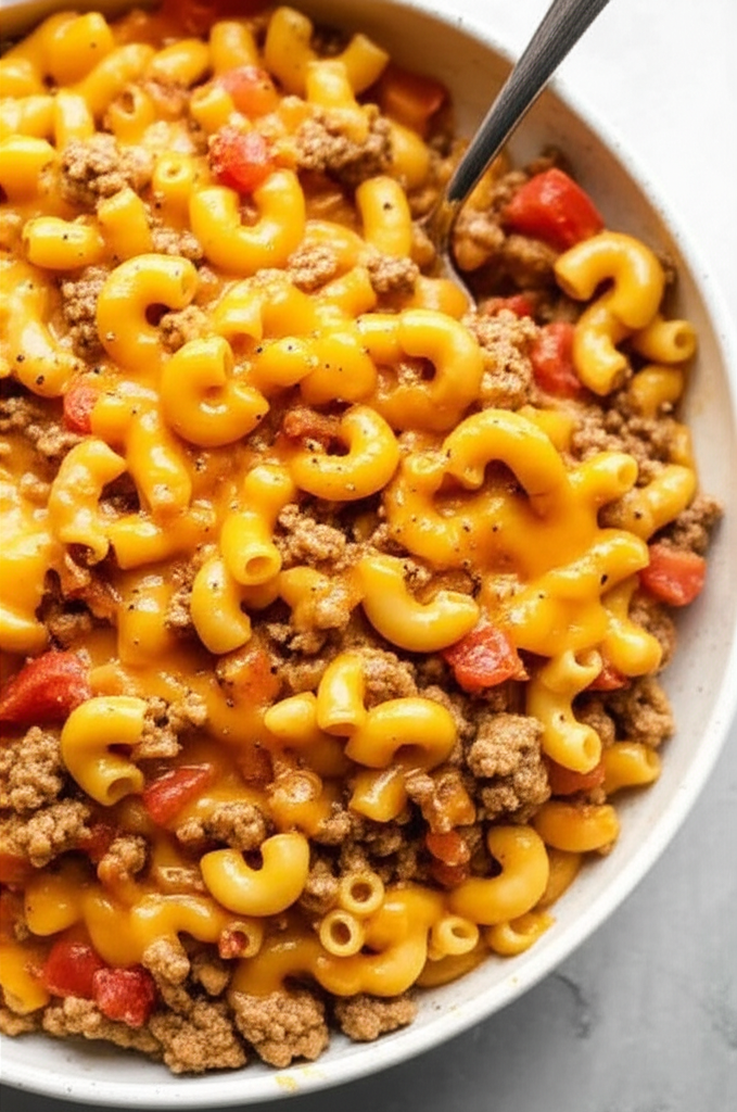 Beef And Mac Skillet image