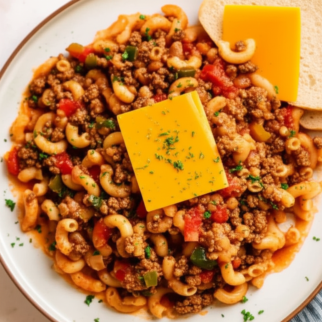 Beef And Macaroni image