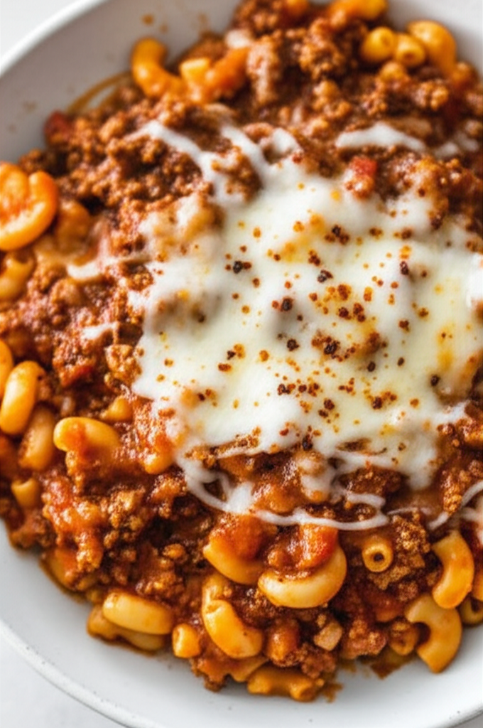Beef And Macaroni Chili image