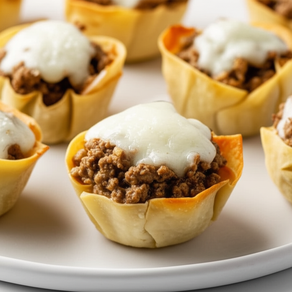 Beef And Mozzarella Wraps image