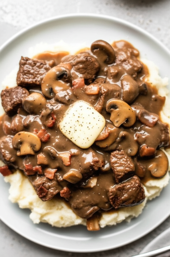 Beef And Mushrooms image