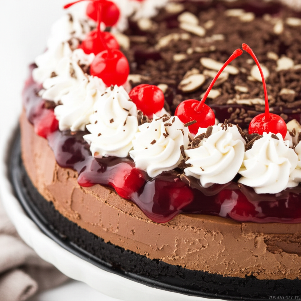 A Mighty Fine Black Forest Cheesecake image
