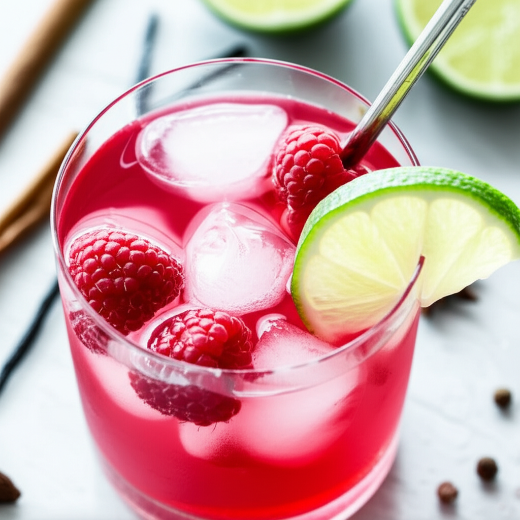 A Most Excellent Raspberry Iced Tea image