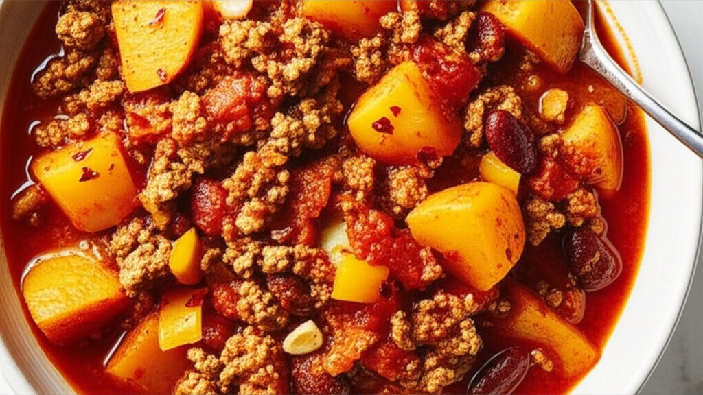 Beef And Potato Chili image