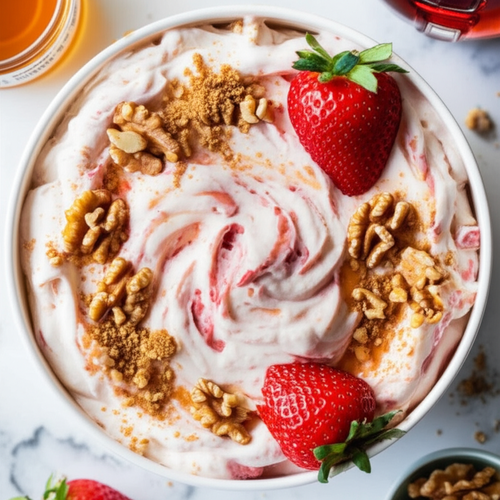 Strawberry Grand Marnier Cheesecake Dip image