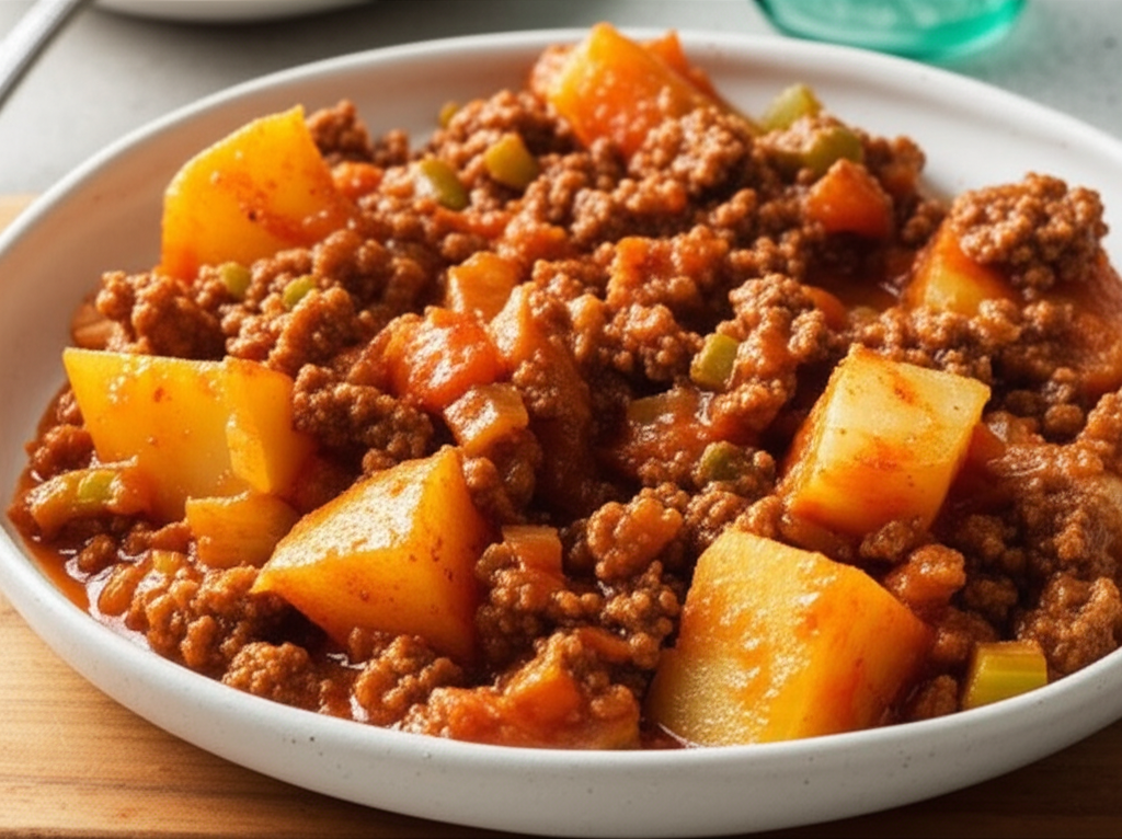 Beef And Potato Skillet Meal image