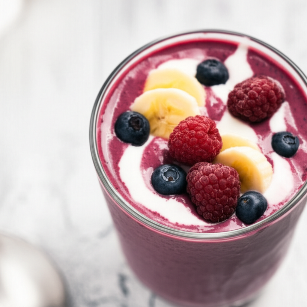 A Mouth Watering Smoothie image