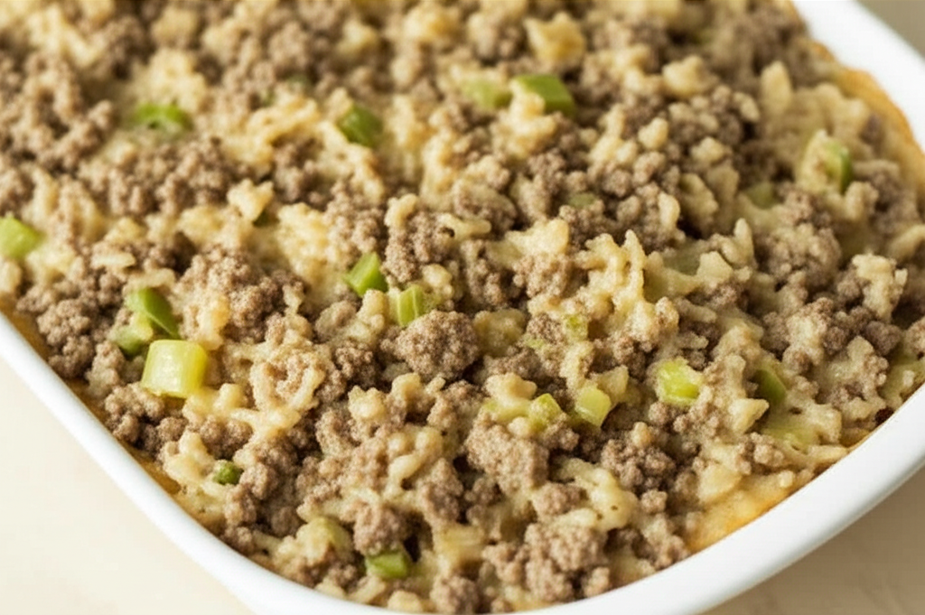 Beef And Rice Casserole image