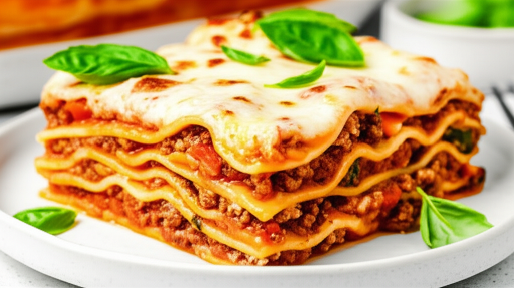 Beef And Vegetable Lasagne image