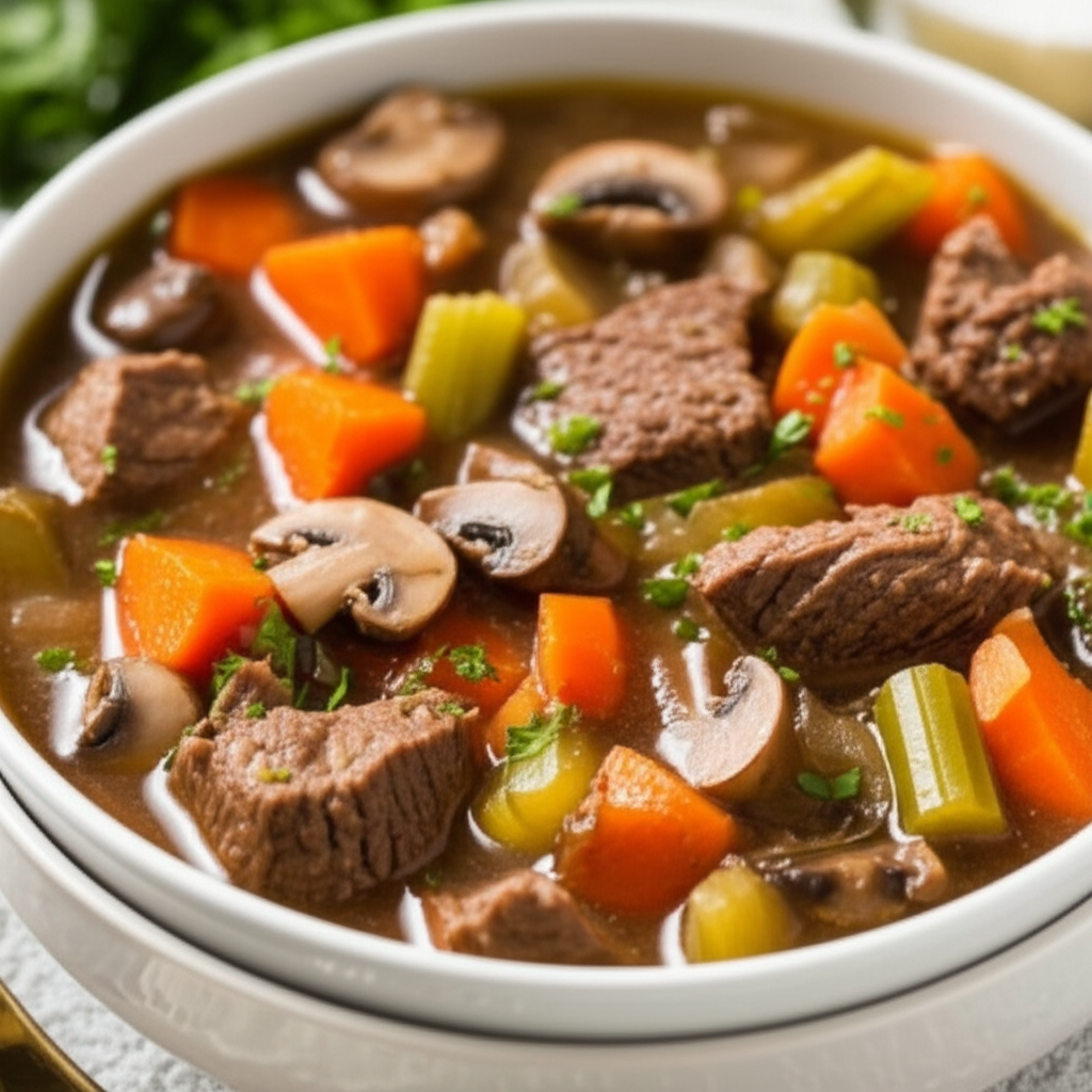Beef And Vegetable Soup image