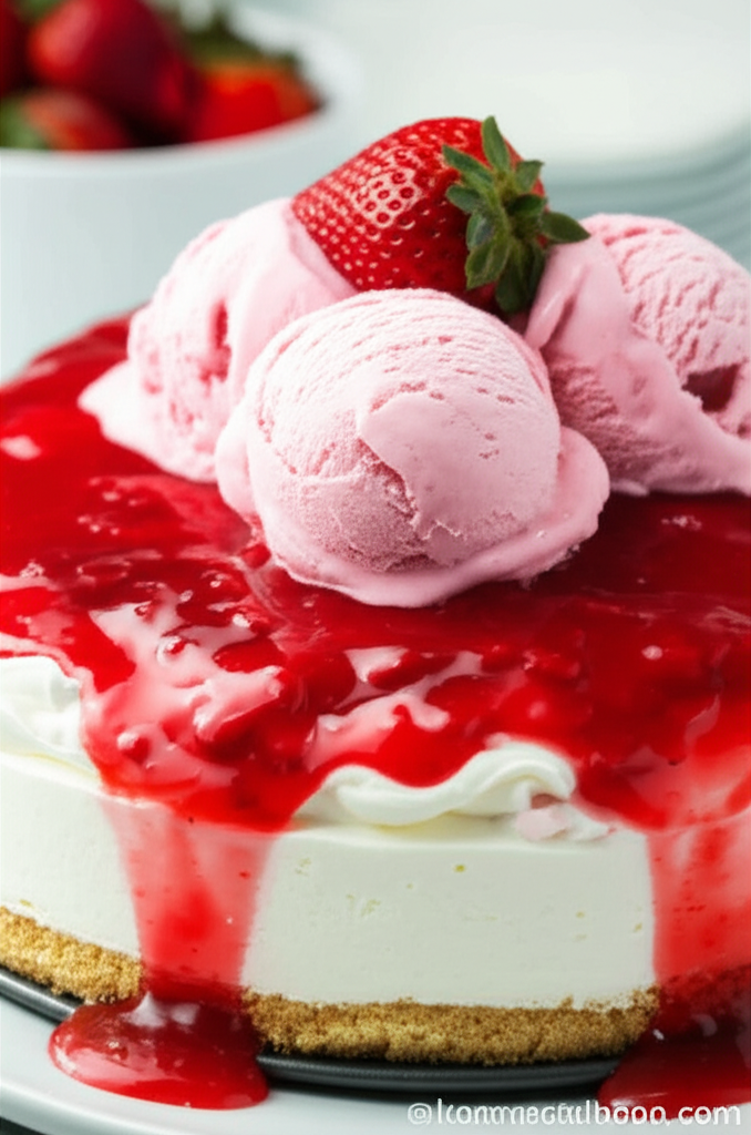 Strawberry Shortcake Cheesecake image