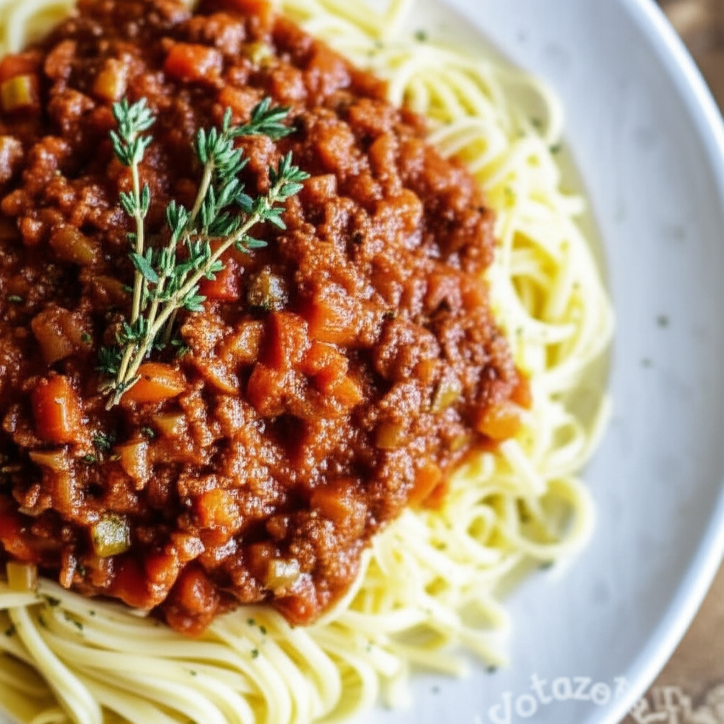 Beef Bolognese Delish image