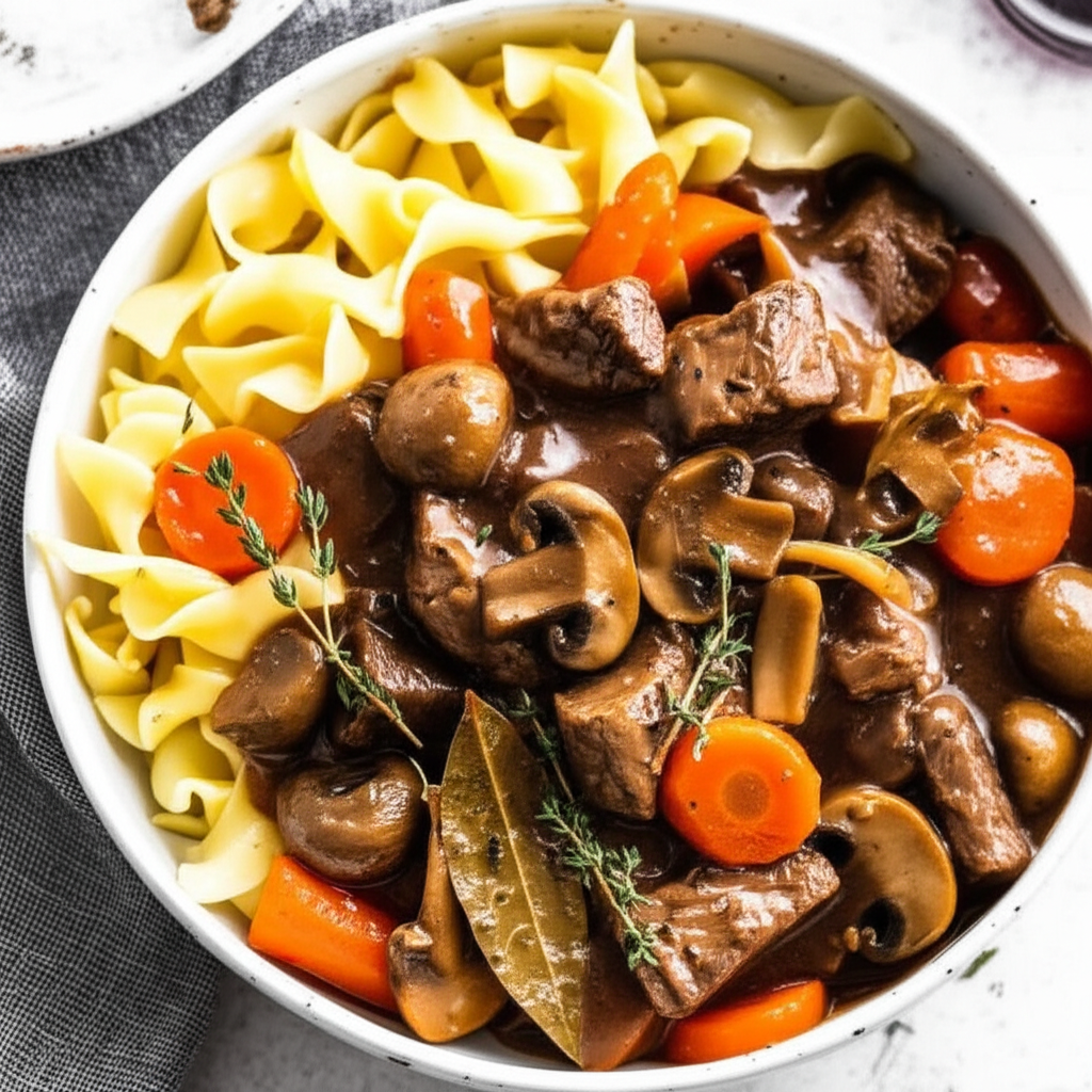Beef Bourguignon Ala Pressure Cooker image
