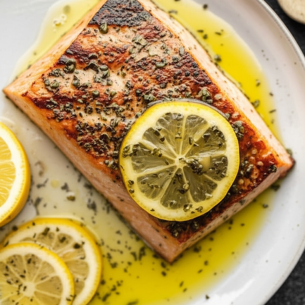 A No Nonsense Lemon Oregano Infused Olive Oil image