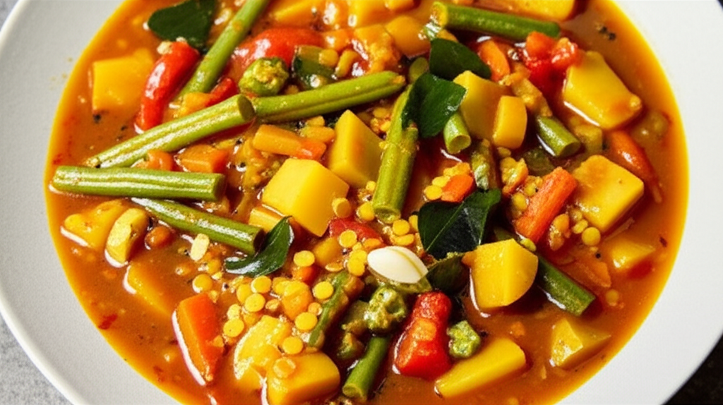 Subru Uncle's Delicious's Indian Sambar Veg Curry We All Love image