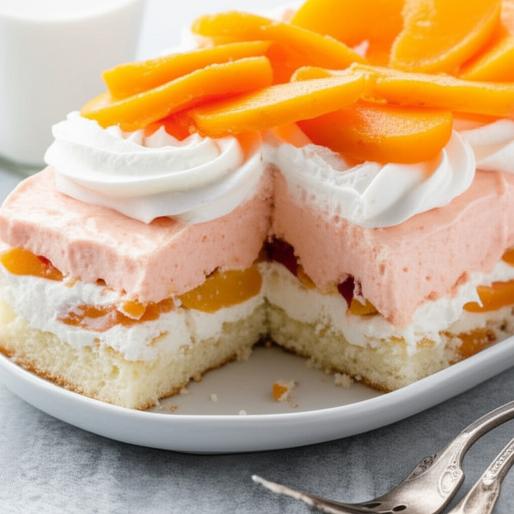 A Peach Of A Cake image
