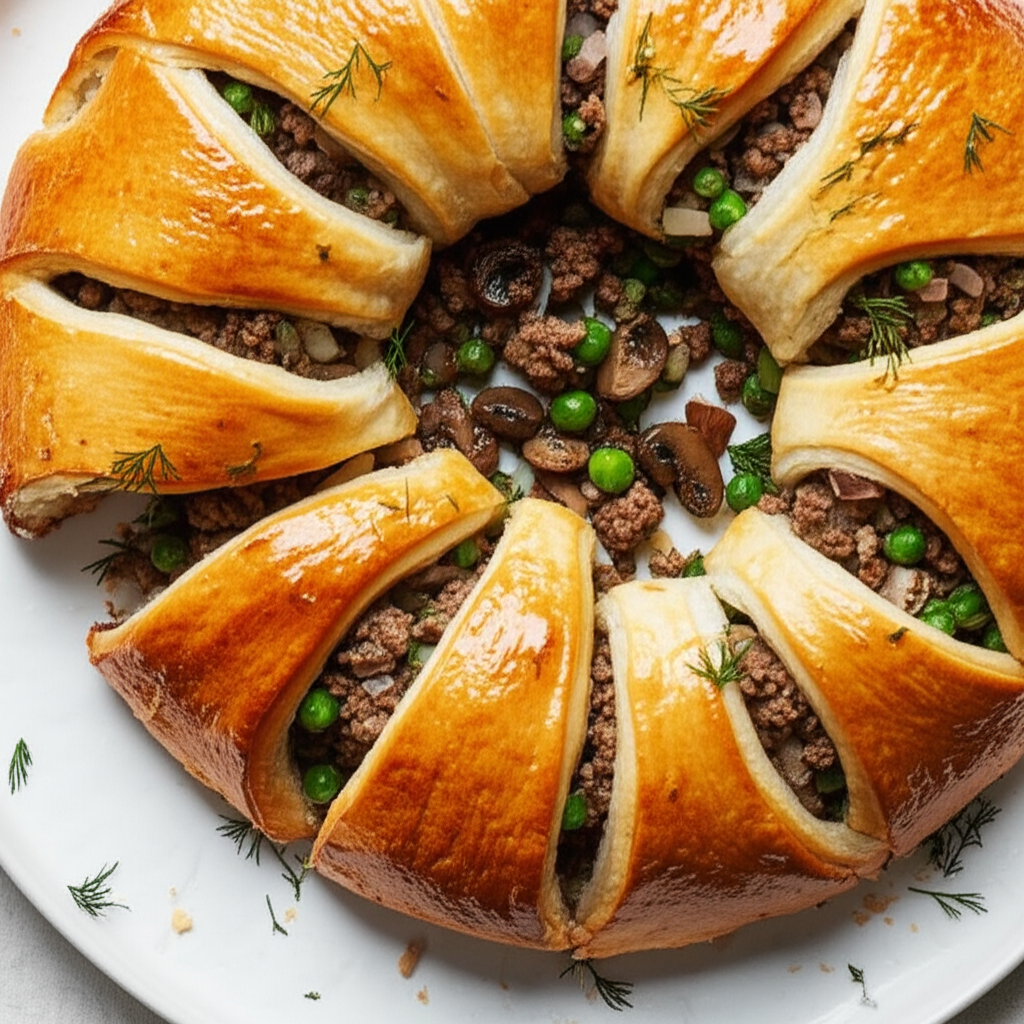Beef Crescent Pie image