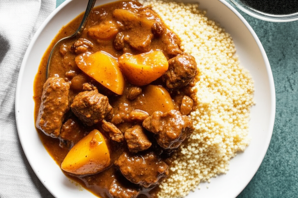 Beef Curry With Apples And Raisins image