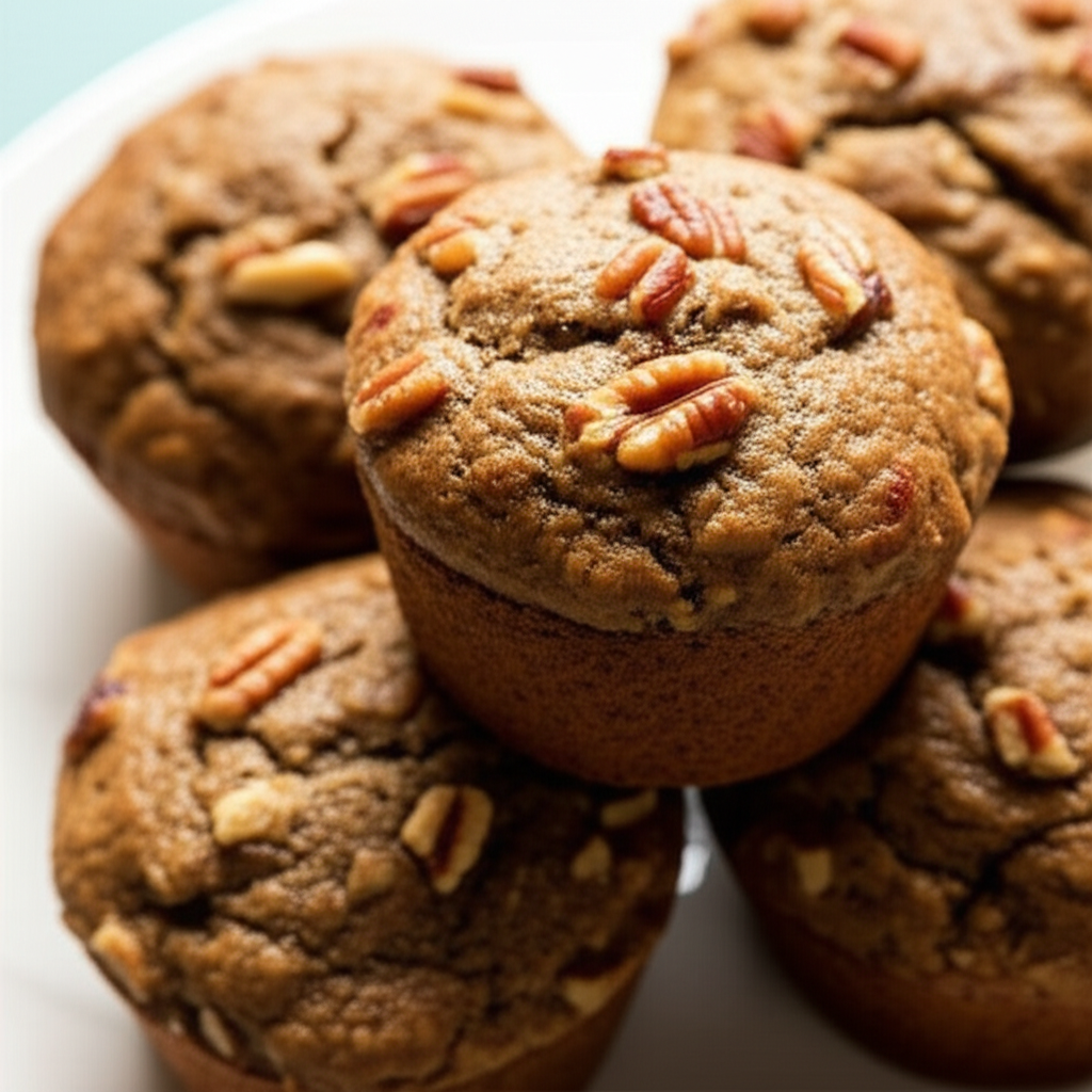 Sugar Free Date Nut Muffins image