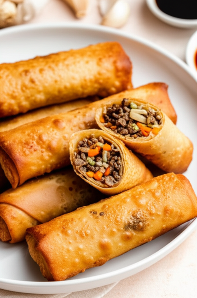 Beef Egg Rolls image